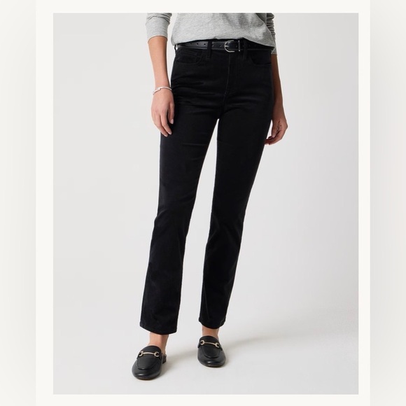 J. Crew Women's Black Corduroy Pants - Picture 6 of 8